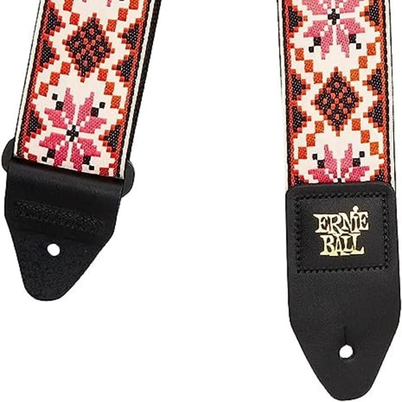 Photos - Guitar Strap Ernie Ball Needlepoint Jacquard Strap Cinnamon 