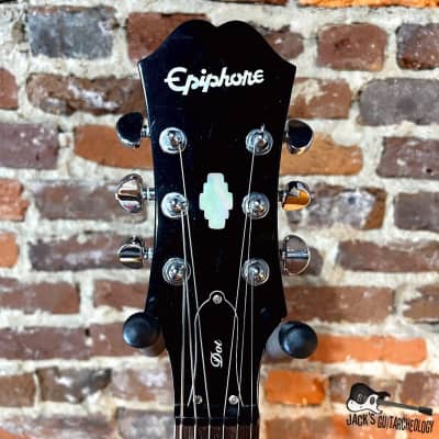 Epiphone Dot Electric Guitar w/ SD Bridge Pickup & Flatwounds (2007 - Vintage Sunburst) image 3