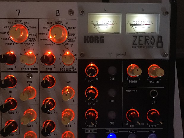 Korg Zero 8 DJ Mixer/Audio Interface w/ Gator Soft Case | Reverb