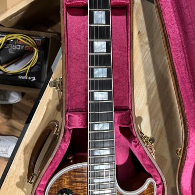 Gibson Les Paul Custom Axcess 2021 - Master Grade Koa image 18