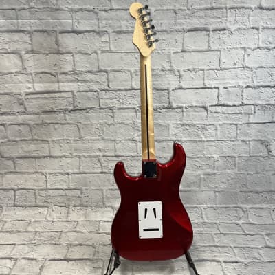 Gatto Strat Style Electric Red Electric Guitar image 5