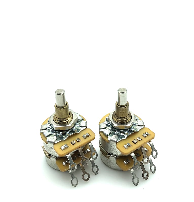 CTS 2 Concentric Pots for Jazz JBass 250K 500K Reverb