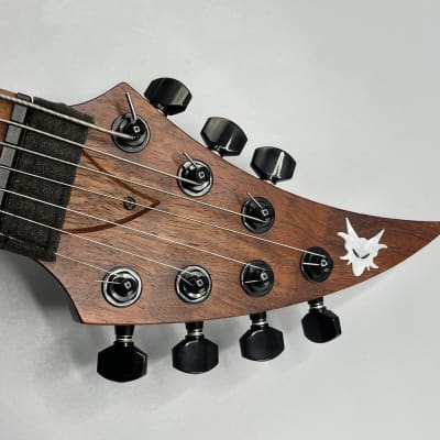 RAN Guitars Crusher 7 String Baritone 2013 - Boire body, Bubinga fretboard image 23