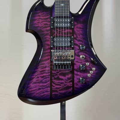 B.C. Rich Custom Shop Mockingbird SL 2025 - Purple Burst image 4