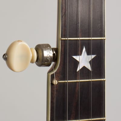 Fairbanks/Vega  Whyte Laydie Style R Conversion 5 String Banjo (1920), ser. #44339, tweed hard shell case. image 17