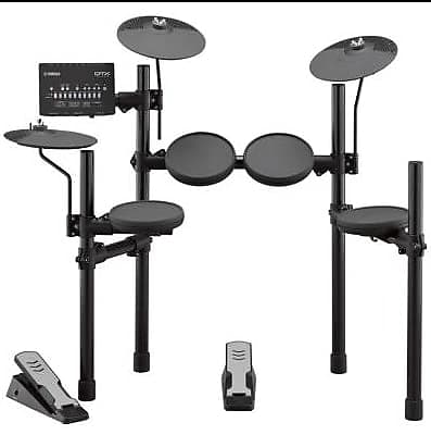 Yamaha DTX-402K Electronic Drum Set 2018 - Present - Black image 1