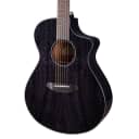 USED Breedlove - Rainforest S Concert Orchid CE - Acoustic-Electric Guitar - African Mahogany / African Mahogany - Black Satin Stain