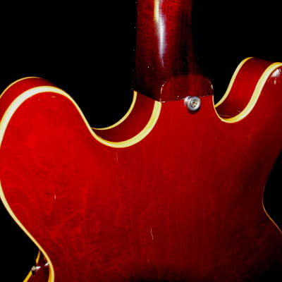 Epiphone EB 232 C Rivoli 1966 Cherry Red. Iconic Bass. Rare. image 21
