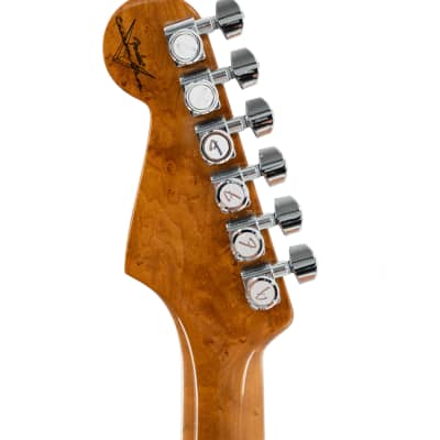 Fender American Custom Strat NOS, Maple Neck - Ebony Transparent image 7