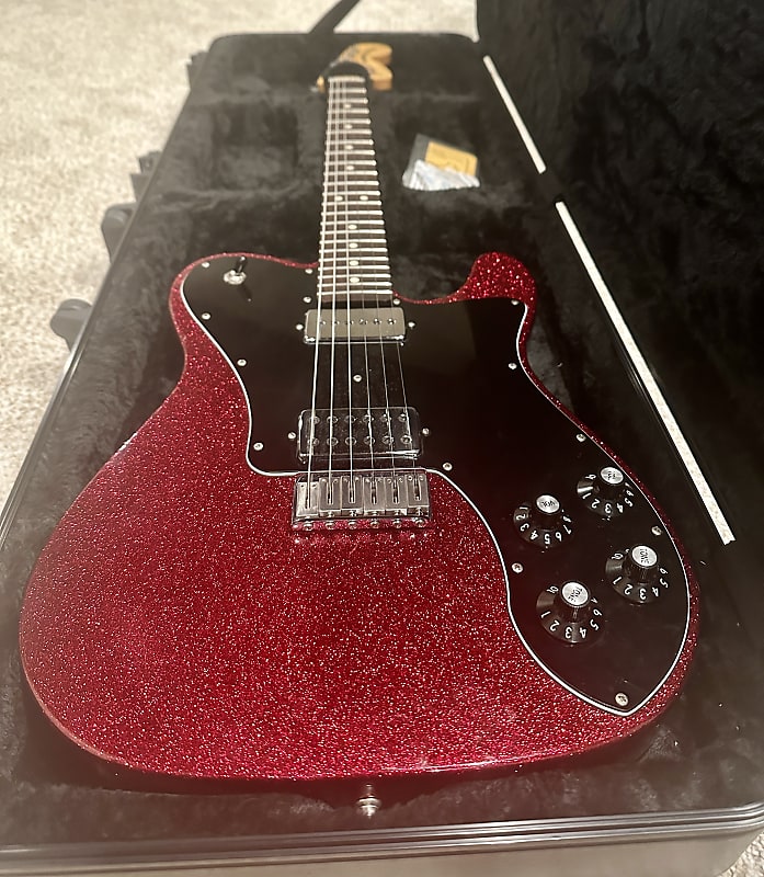 Fender Telecaster Deluxe (All Upgraded) 2012 - Red Sparkle