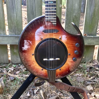 Nechville Meteor 5 string electric banjo 2013 Sunburst image 15