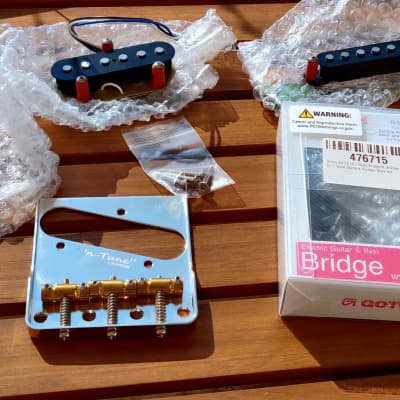 Bill Lawrence L48 & Keystone Tele - various Bill Lawrence Wilde Pickups for Tele & Gotoh BS-TC1S Telecaster Bridge image 2