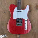 Squier Limited-Edition Bullet Telecaster Electric Guitar Red Sparkle 2021