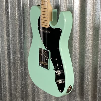 G&L USA Limited Edition ASAT Classic Thinline Semi Hollow Surf Green Guitar & Bag #8038 Used image 7