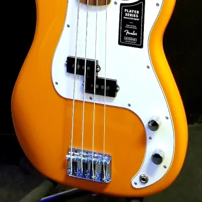 Fender Player Precision Bass Capri Orange w/FREE Pro Set up image 2