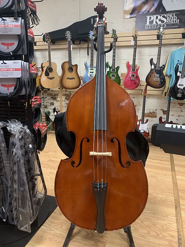 Cremona SB1 1/4 Upright Bass w/Bag Reverb
