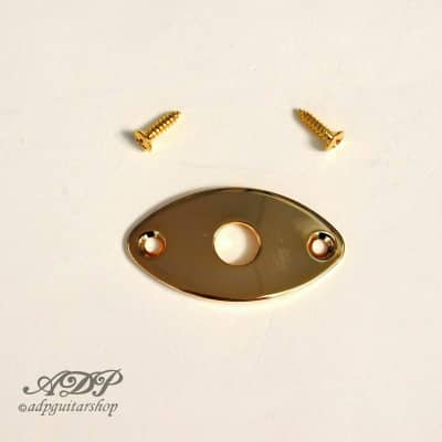 Gotoh Gold Jack Cat's eye Plate for Gibson for sale
