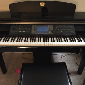Yamaha Clavinova CVP-210 2007 Black | Reverb Yamaha Clavinova CVP-210 2007 Black | Reverb