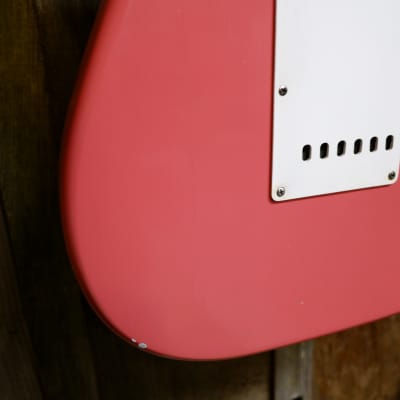 Keith Holland Custom S-ANS #1311 - Fiesta Red with Hard Case image 18