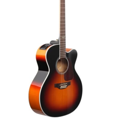 Takamine GJ72CE12 12 String Acoustic Electric Guitar Brown Sunburst image 8