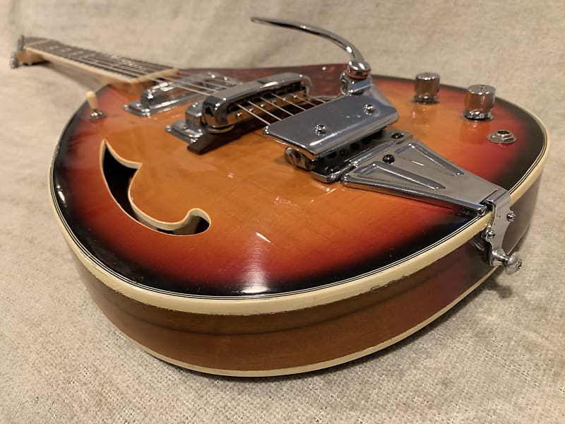 Vintage 1960's Winston 431 / Kawai MS170 Teardrop Hollowbody