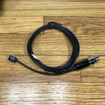 Shure WL93T Omnidirectional Subminiature Lavalier Condenser Mic w/ 4' Cable image 3