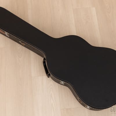 1993 Kazuo Yairi CE-1 TBK Cutaway Classical Acoustic Electric Guitar Trans Black w/ Case image 20