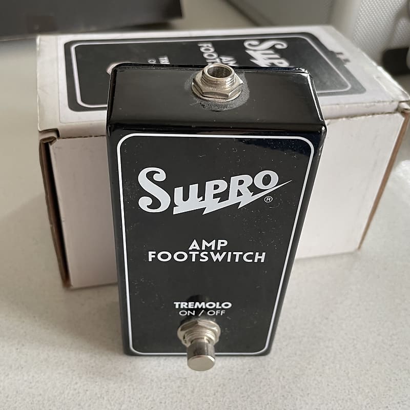 Supro amp footswitch Reverb