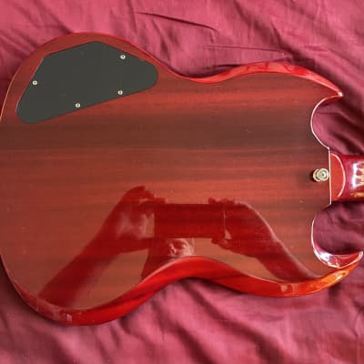 Priced to sell! Epiphone SG Pro CUSTOM - Transparent red image 4