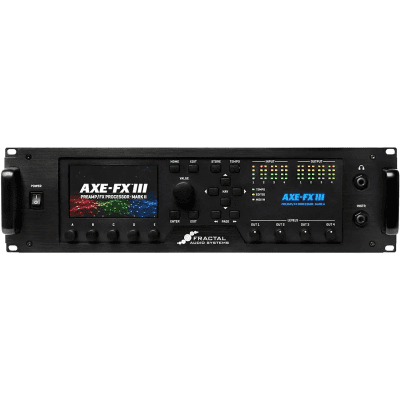 Fractal Audio Axe-FX III Preamp Effects Processor