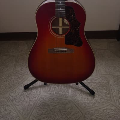 Gibson J-45 1990 - Cherry Sunburst image 1