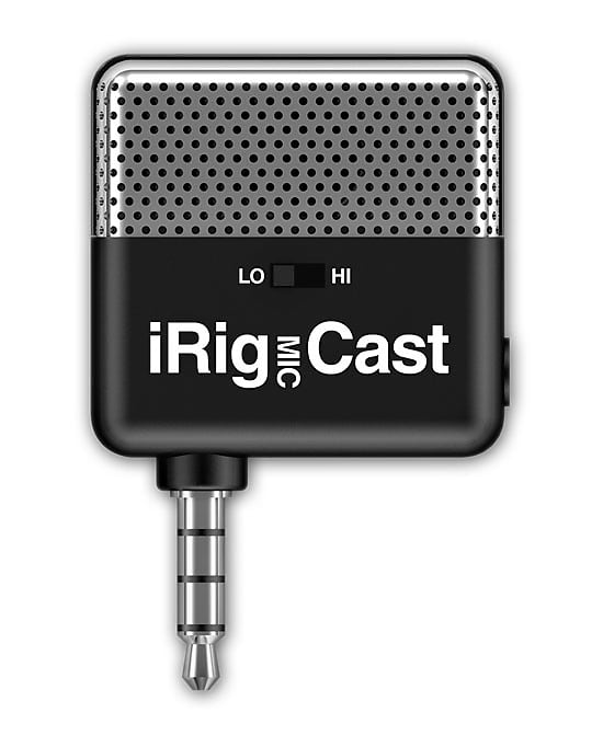 IK Multimedia IRIG-MIC-CAST iRig MIC Cast Ultra-Compact Microphone Compatible with iOS 3.1.3 and Up image 1