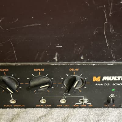 Multivox MXD-5 Analog Echo 1970's - Black image 3