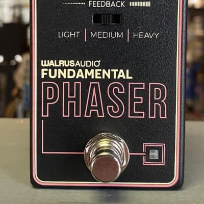 Walrus Audio Fundamental Phaser 2023 - Present - Black / Pink for sale