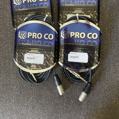 Pro Co BPBQXM-10 Excellines Balanced Patch Cable - TRS Male to XLR Male - 10 foot Pro Co BPBQXM-10 Excellines Balanced Patch Cable - TRS Male to XLR Male - 10 foot for sale