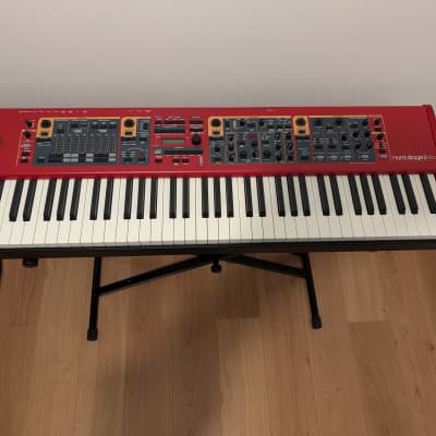 Nord Stage 2 HA76 Hammer Action 76-Key Digital Piano 2015 - 2016 - Red