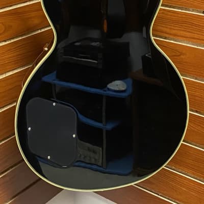 2014 Epiphone Les Paul Custom PRO - Ebony - DUNCAN Pickups & Hard Case image 2