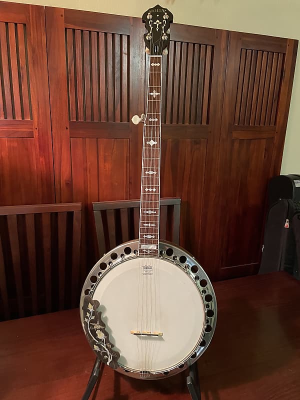 Majestic Vintage Brazilian Rosewood 5-String Conversion Resonator Banjo Circa 1928 image 1