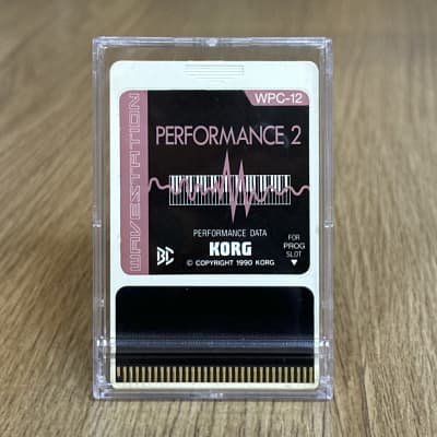 Korg Wavestation WPC-12 Performance 2 // ROM voice card