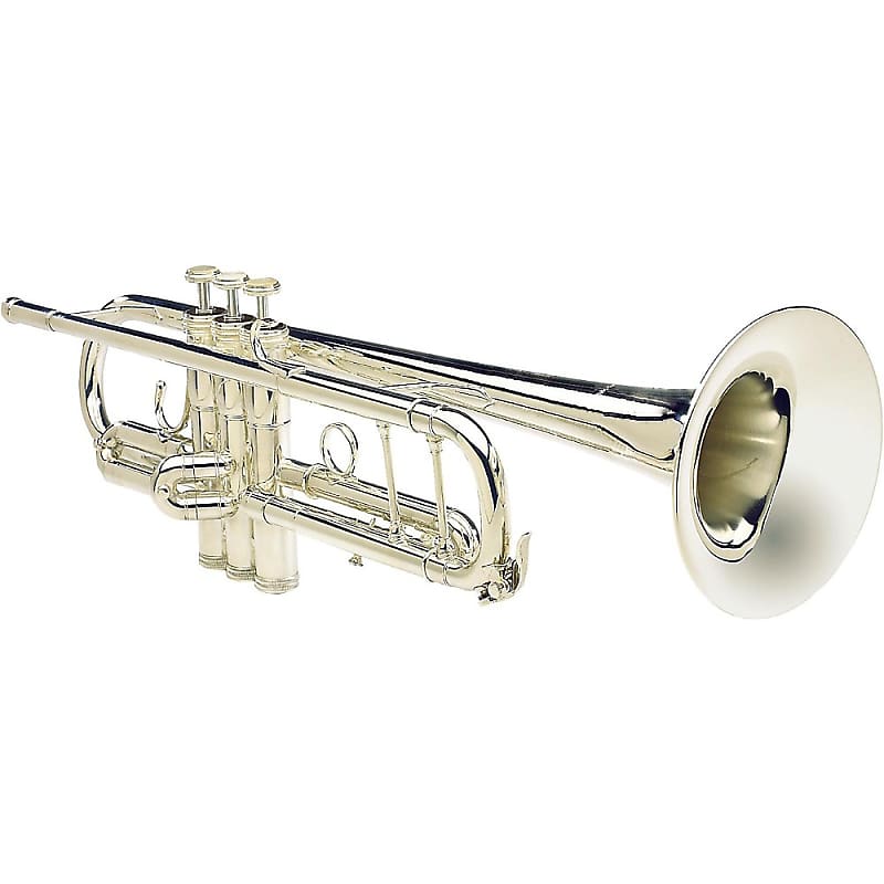 S.E. SHIRES TRQ10S Q Series Professional Bb Trumpet Regular Silver image 1