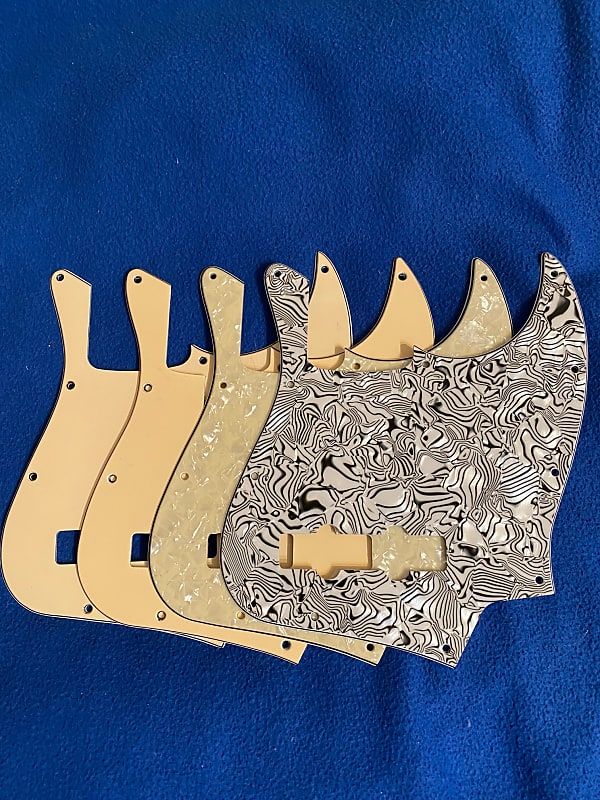 Fender Jazz Bass Pickguards Lot Of 4 Reverb