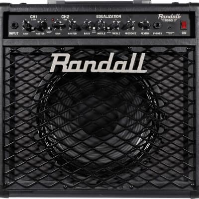 Randall RG80 Fetsolid State 80W 2 Ch Combo 12-Inch Guitar Combo w/Foot-switch - (B-Stock) image 3