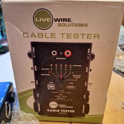 Live Wire Solutions  Cable Tester 90's Black image 2