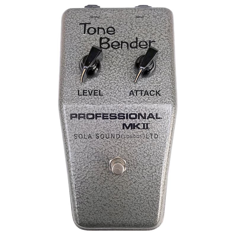 Vintage 1995 Sola Sound Tone Bender MKII - Dick Denney Built MK1.5 - 2x  AF127 Transistor Tonebender