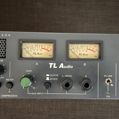 TL Audio C-1 Dual Valve Pre-Amp & Compressor Blue image 4