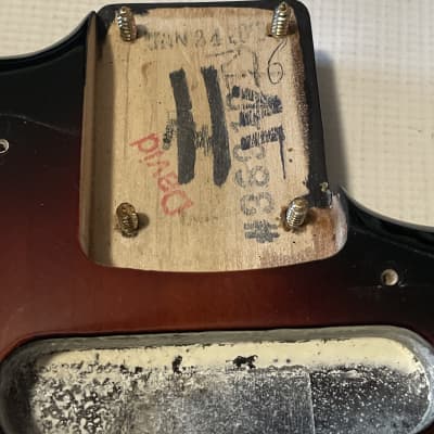2013 Fender USA Stevie Ray Vaughan SRV Signature Stratocaster Guitar Body w/ Guard image 13
