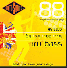 Rotosound RS88LD Black Nylon Flatwound Standard image 1
