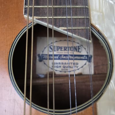 Supertone Mandolin 1920's image 11