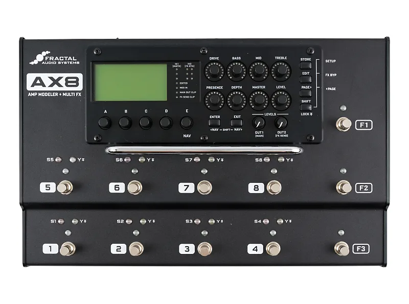 Fractal Audio AX8 Amp Modeler/Multi-FX Processor | Reverb UK