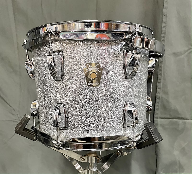 Ludwig Classic Maple 10x8 1997 - Silver Sparkle image 1